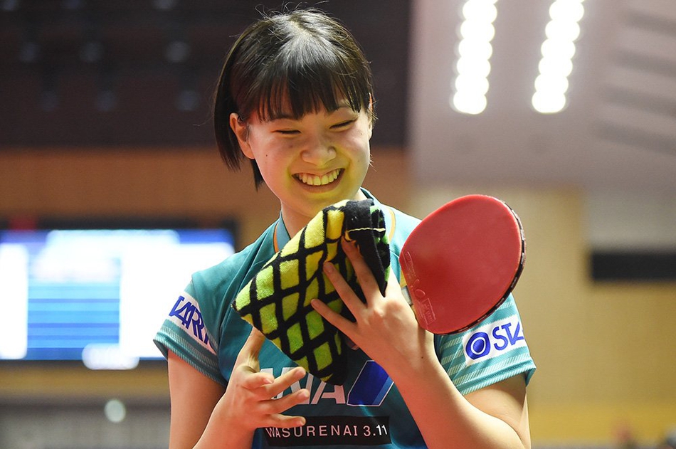 日乒赛朱雨玲1-4长崎美柚