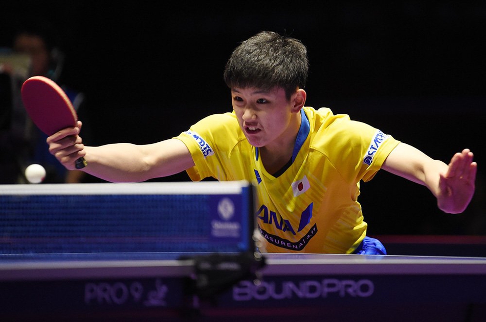 韩乒赛王楚钦4-2张本智和