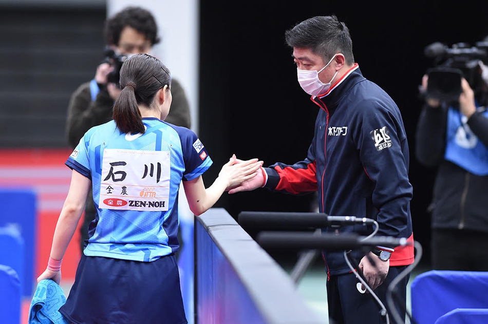 全日本赛石川佳纯4-3伊藤美诚