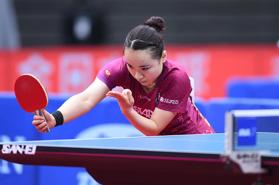 全日本赛石川佳纯4-3伊藤美诚