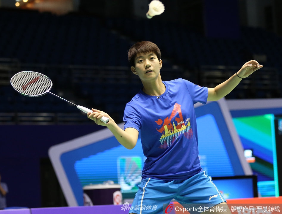 国羽进行中国赛适应性训练