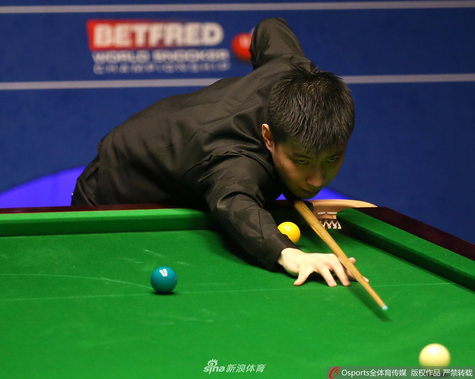 世锦赛首轮塞尔比10-7赵心童