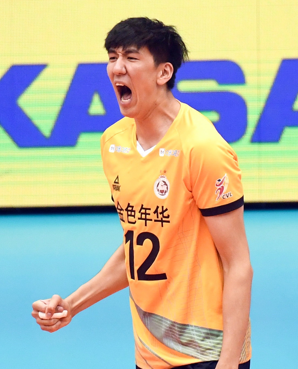 男排联赛：上海3-1山东