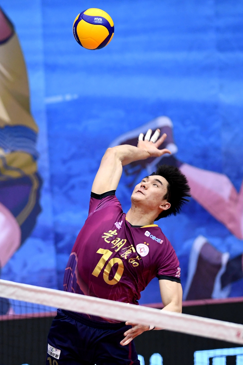 男排超级联赛：上海3-2浙江