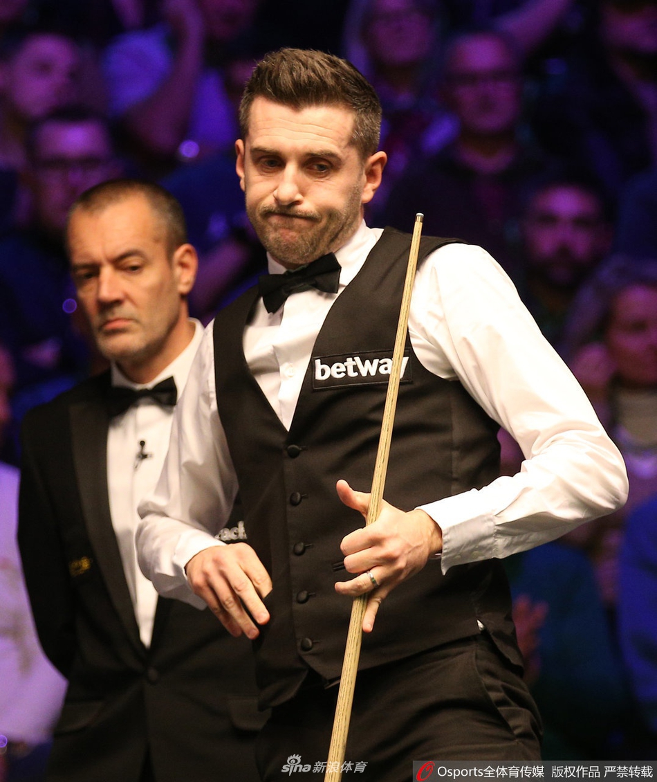 英锦赛第四轮塞尔比5-6史蒂文斯