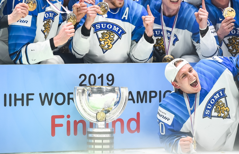 冰球世锦赛芬兰3-1加拿大夺冠