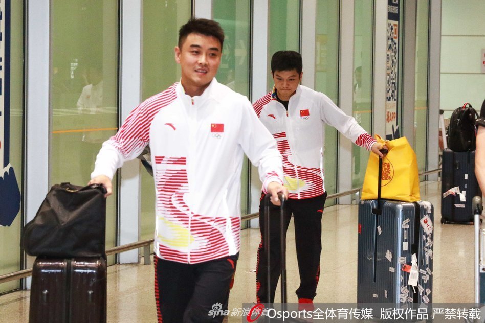 国乒结束亚运会返京