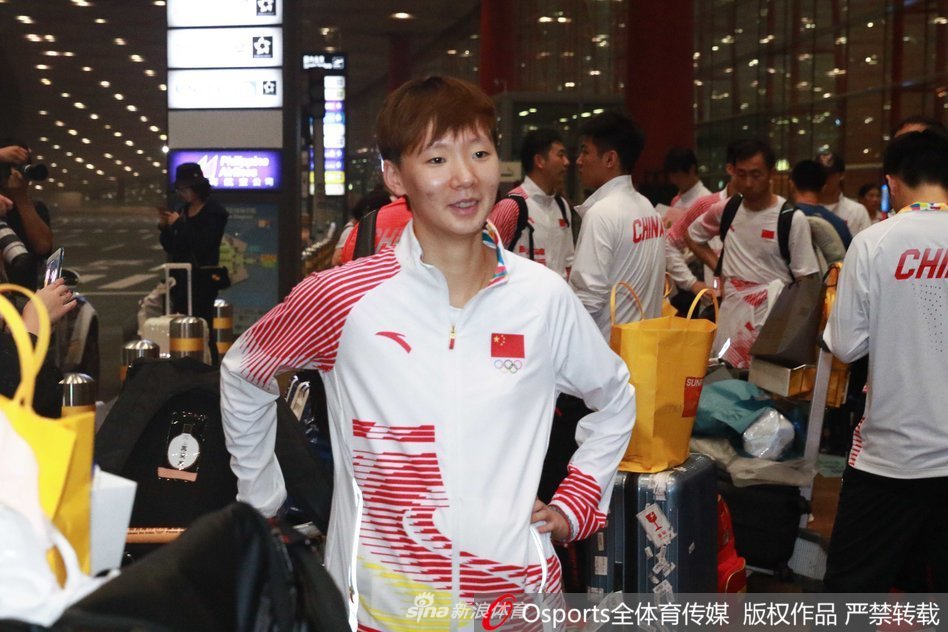 国乒结束亚运会返京