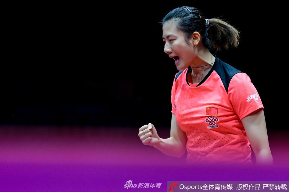 女乒世界杯丁宁4-0石川佳纯