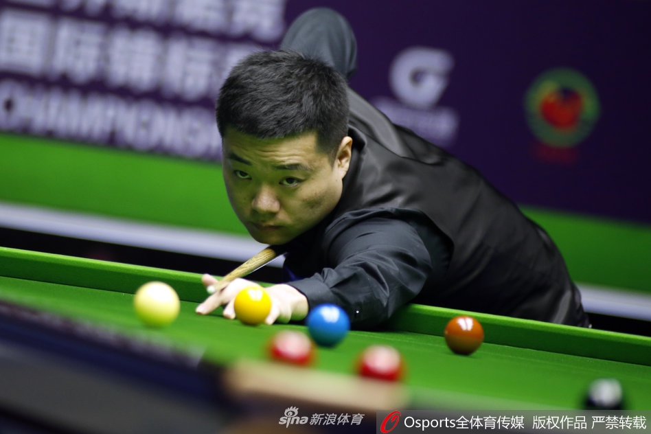 国锦赛资格赛丁俊晖VS罗宾赫尔