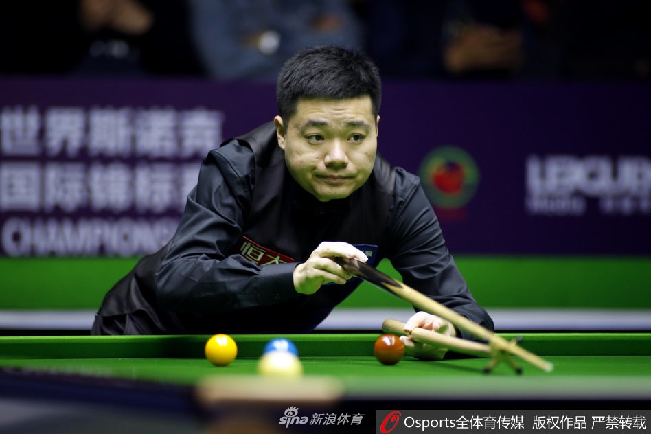 国锦赛资格赛丁俊晖VS罗宾赫尔