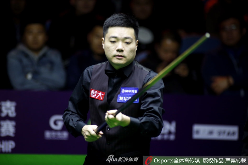 国锦赛资格赛丁俊晖VS罗宾赫尔