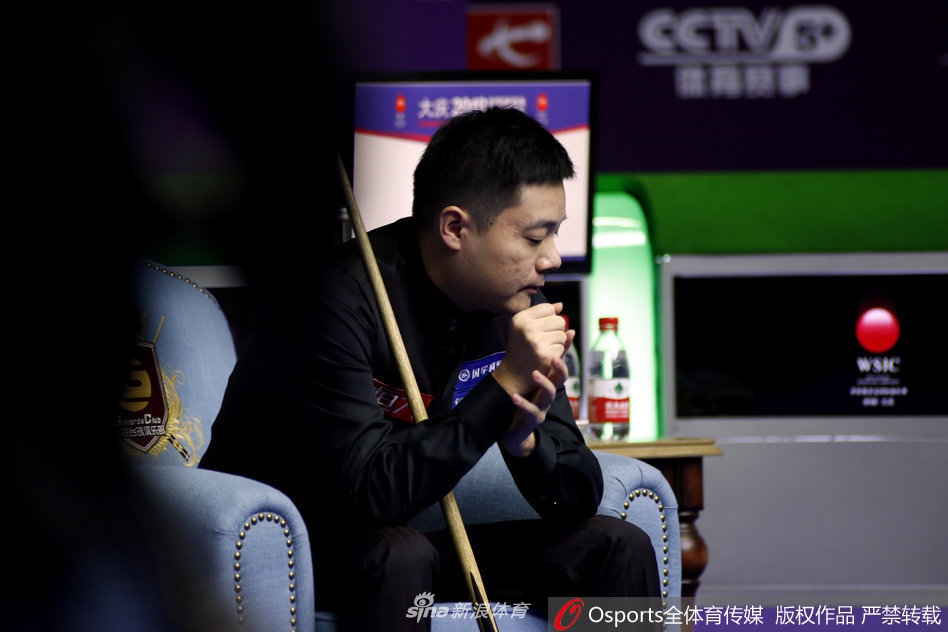 国锦赛资格赛丁俊晖VS罗宾赫尔