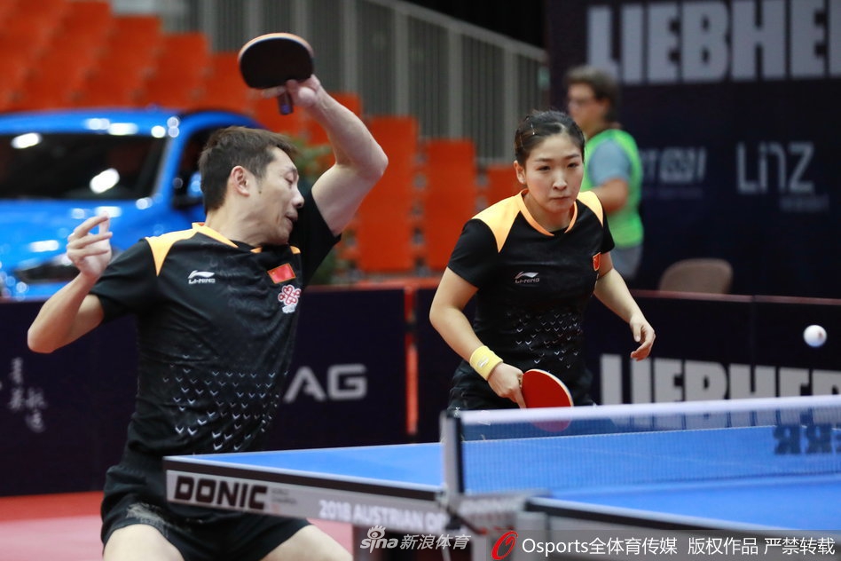 奥地利赛许昕/刘诗雯晋级8强