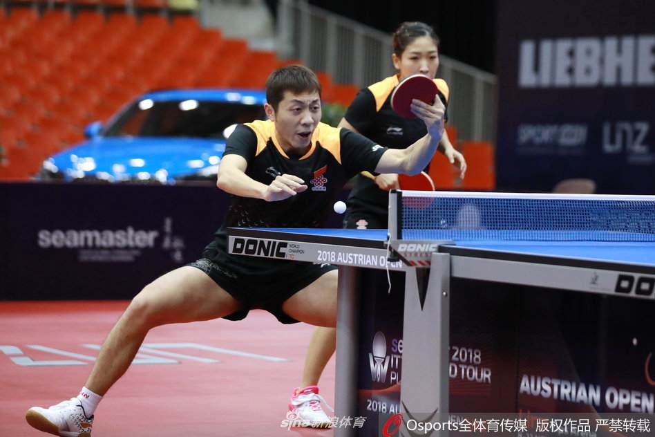 奥地利赛许昕/刘诗雯晋级8强