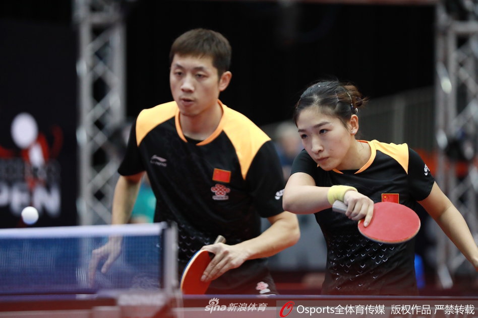 奥地利赛许昕/刘诗雯晋级8强