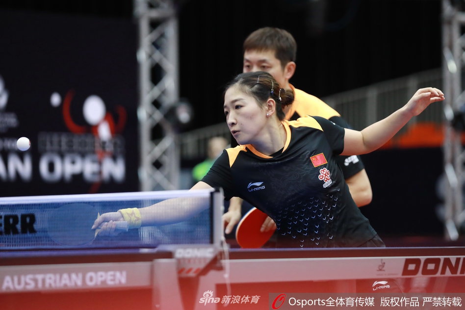 奥地利赛许昕/刘诗雯晋级8强