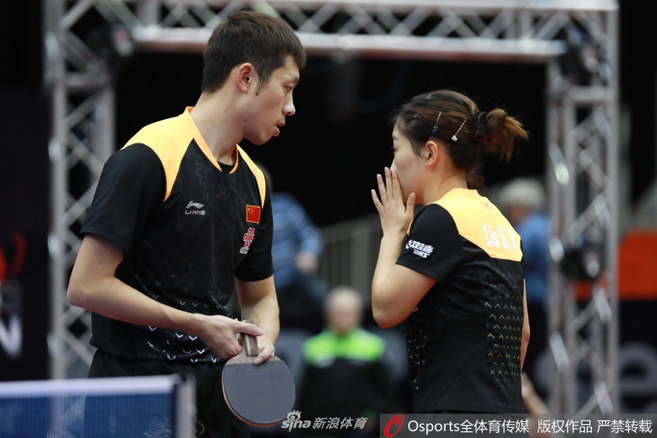 奥地利赛许昕/刘诗雯晋级8强