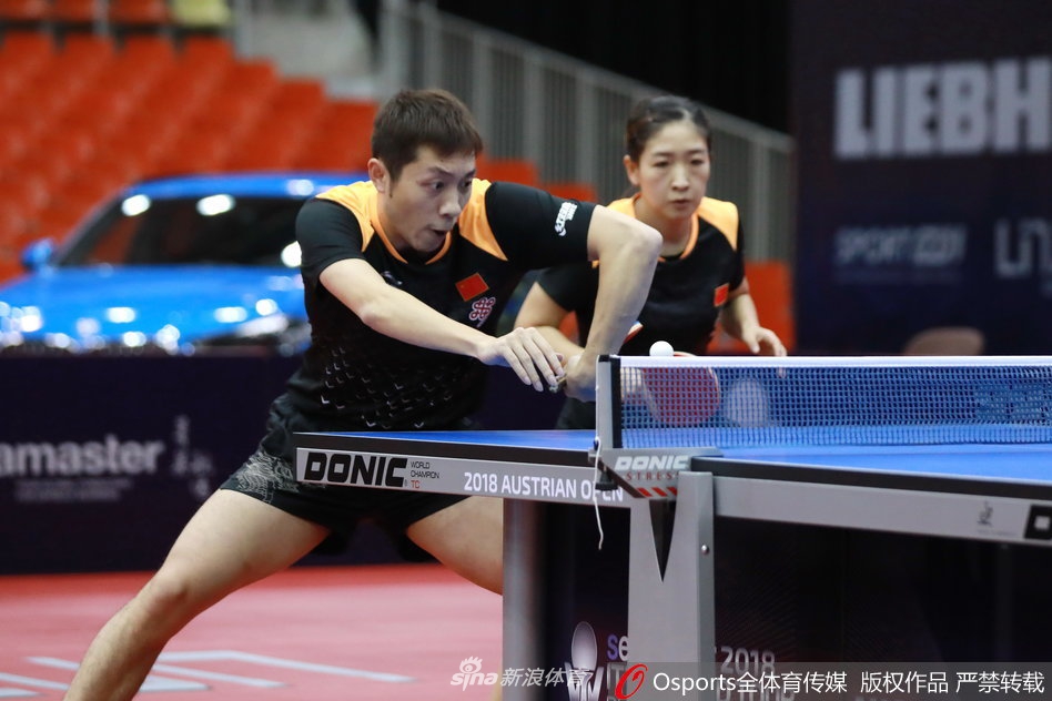 奥地利赛许昕/刘诗雯晋级8强