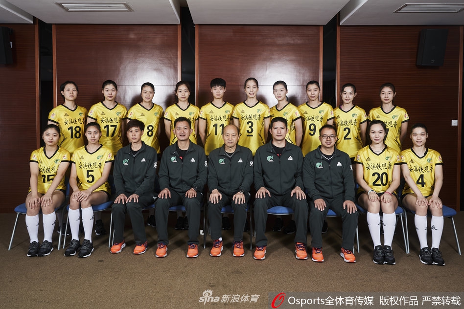 福建女排官方写真