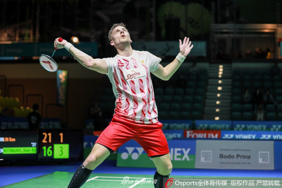 德国赛林丹遭逆转无缘8强