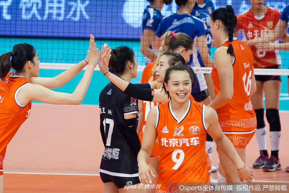 精英赛北京女排3-0江苏女排