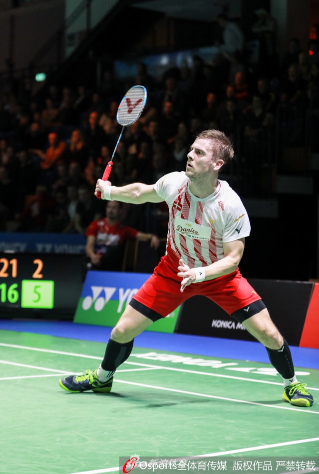 德国赛林丹遭逆转无缘8强