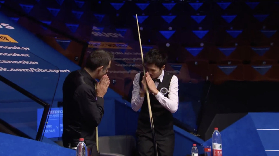 世锦赛奥沙利文8-1领先塔猜亚