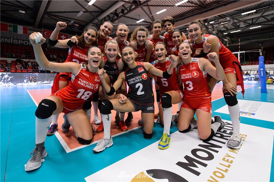 瑞士赛中国女排1-3土耳其