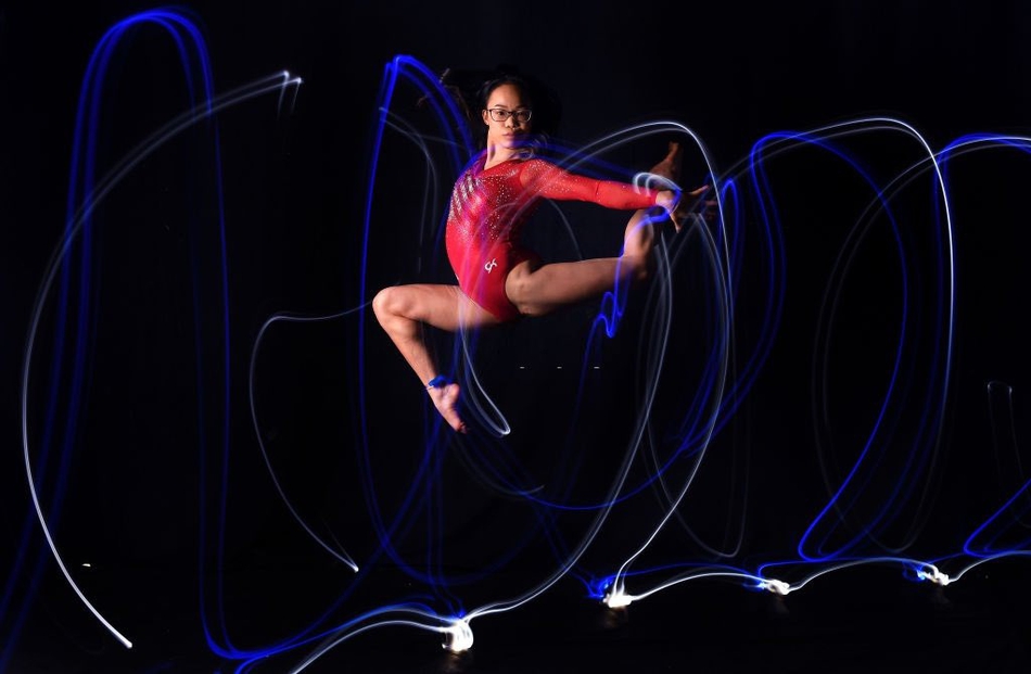 华裔世界冠军在家备战奥运