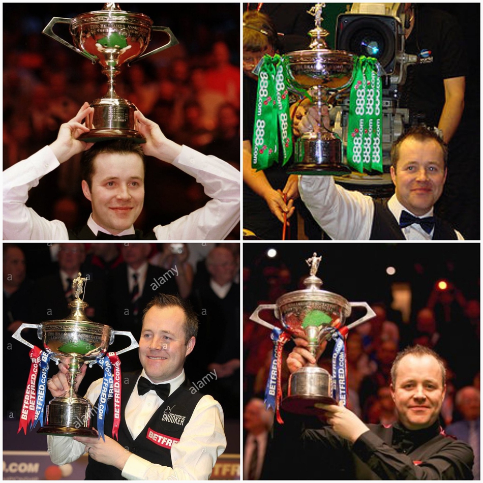 世锦赛回顾|希金斯四冠横跨三个十年