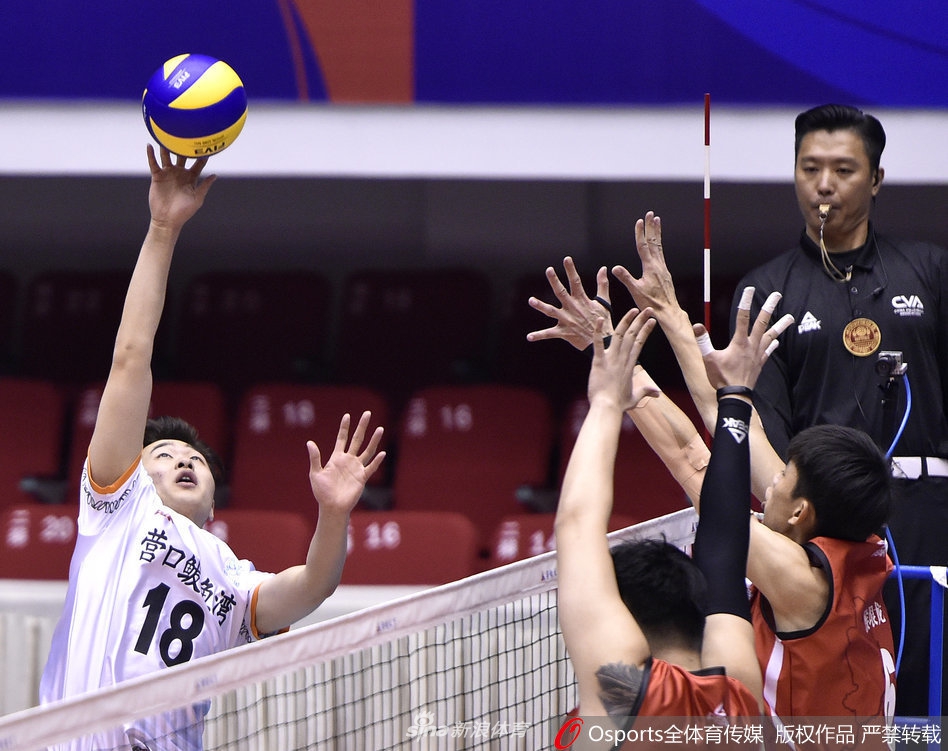 辽宁男排3-2河北男排刘亚男观战