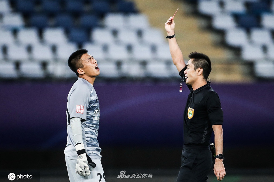 无奈！国安被永昌反击打懵 郭全博出击染红