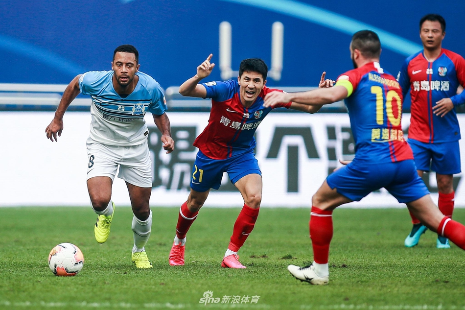 [中超]青岛黄海0-0广州富力