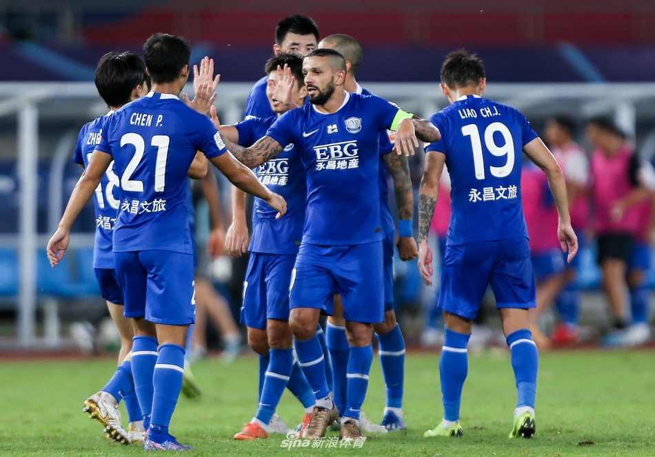 永昌庆祝进球