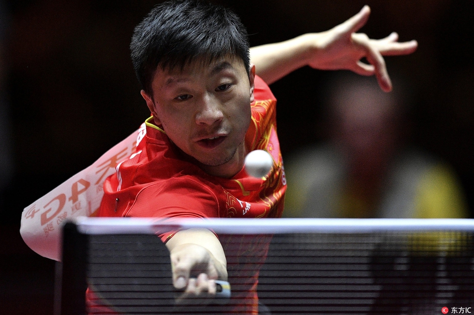 世乒赛男单决赛马龙4-3樊振东_高清图集_新浪网