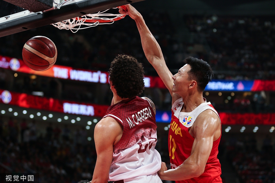 易建联世界杯精彩扣篮瞬间大合集