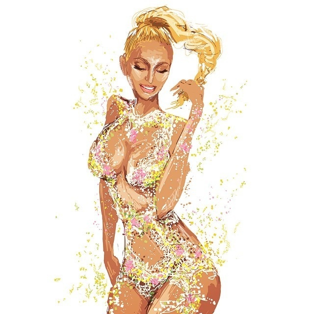 当美女模特穿上AJ主题的衣服是什么神仙画面？