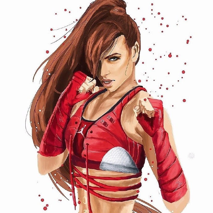 当美女模特穿上AJ主题的衣服是什么神仙画面？