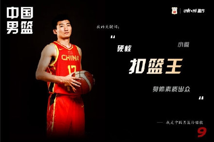 中国男篮球员炫酷海报 一起为男篮加油！