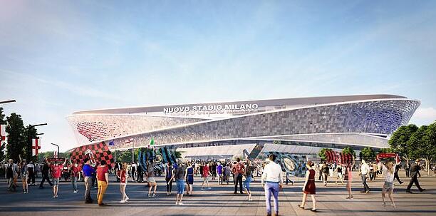 米兰双雄新球场规划 什么水平