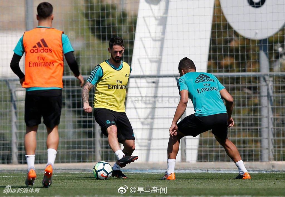 皇马赛前最后一练多名小将随队