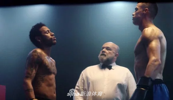 C罗内马尔PK拳击 爆笑打乒乓