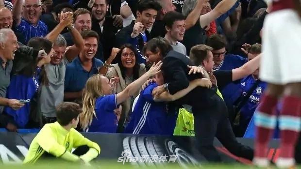 疯魔式庆祝！看看孔蒂多热血