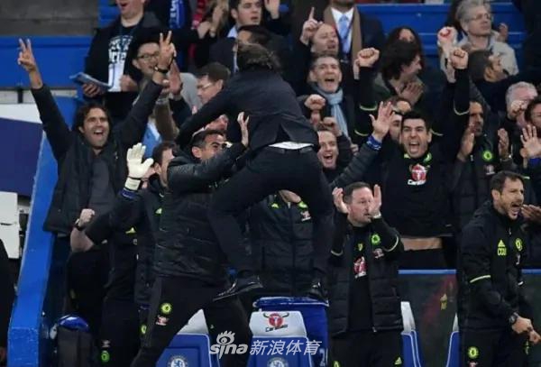 疯魔式庆祝！看看孔蒂多热血