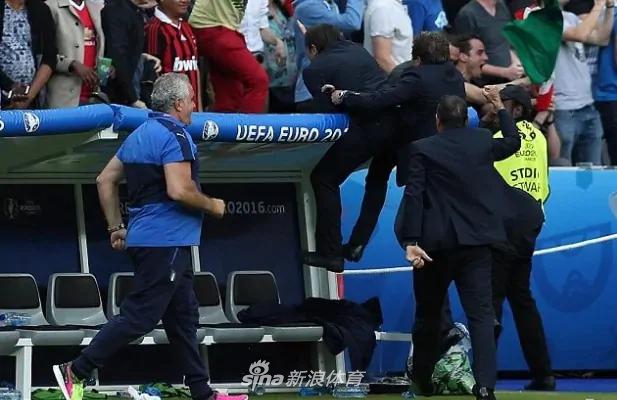 疯魔式庆祝！看看孔蒂多热血