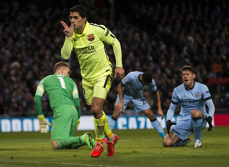 曼城欧冠血泪史！8年仅1次四强