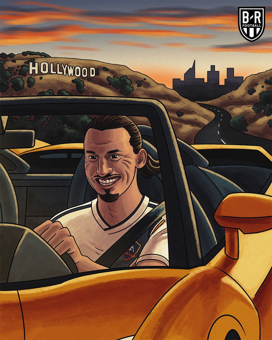 伊布告别洛杉矶！赠言美国球迷：你们看棒球去吧