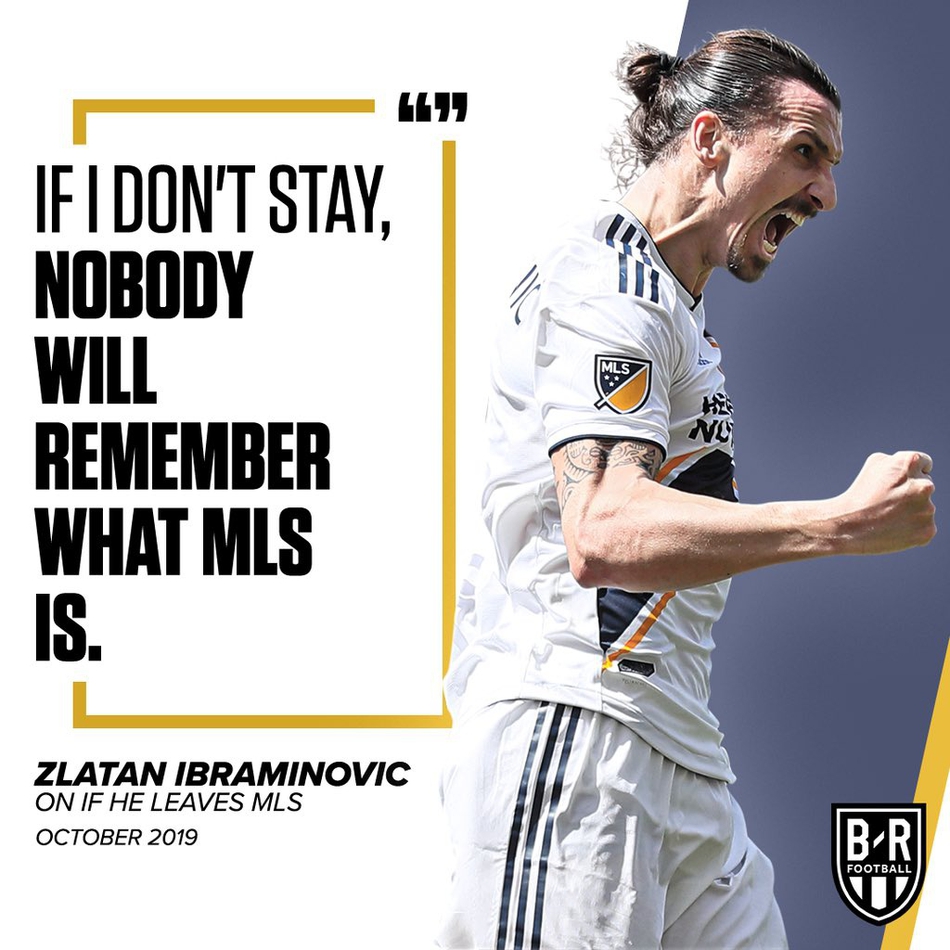 伊布告别洛杉矶！赠言美国球迷：你们看棒球去吧