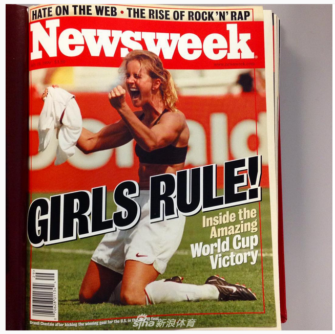 这次脱衣庆祝 从此改变了女足